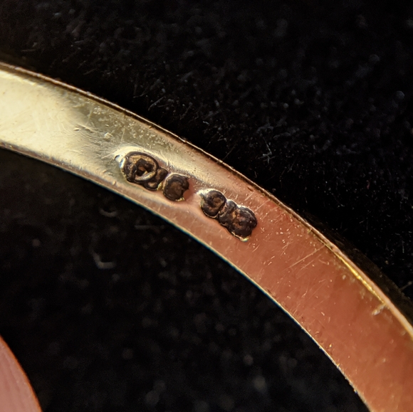 14K Gold Amethyst Solitaire Ring & Diamond Accents - Picture 7 of 8